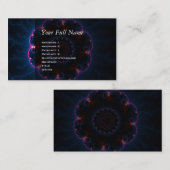 Carte De Visite Rai - Art fractal (Devant / Derrière)