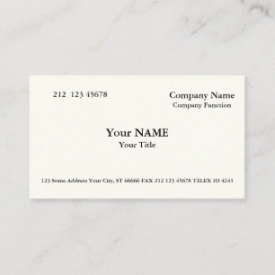 Carte de visite Rail Silian Bone