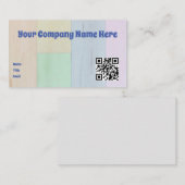 Carte de visite Rainbow-A (Devant / Derrière)