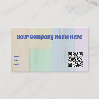Carte de visite Rainbow-A