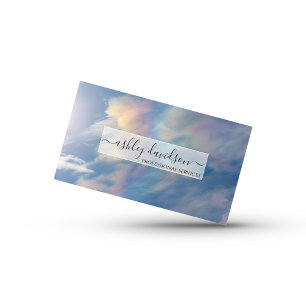 Carte de visite Rainbow Clouds