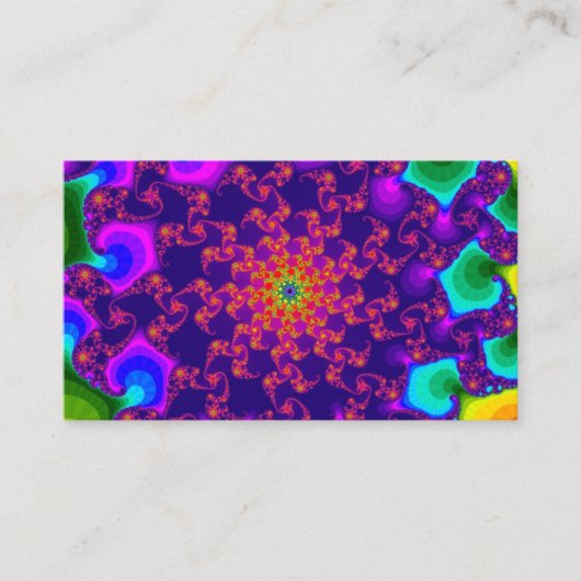 Carte De Visite Rainbow Marigold (Devant)