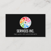 Carte De Visite Raincoup Accueil Réparation logo professionnel des (Devant)