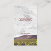 Carte De Visite Raisins de vin | Vignoble | Entreprise (Dos)