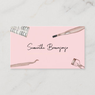 Carte De Visite Rallonge de cil recourbeur pince rose blush