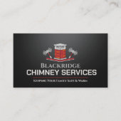 Carte De Visite Ramonage de cheminée et services de cheminée (Devant)
