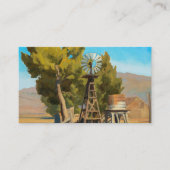 Carte De Visite Ranch Windmill, Carson, Nevada par Maynard Dixon (Devant)