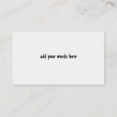 Carte De Visite Random Act of Kindness Card | Kindness Tree Mini (Dos)