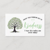 Carte De Visite Random Act of Kindness Card | Kindness Tree Mini (Devant)