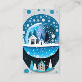 Carte De Visite Random Act of Kindness Paie-le vers l'avant Neige (Devant)