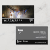 Carte De Visite Rangée d'éclairage de l'écran géant 117 (Devant / Derrière)