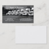 Carte De Visite rangée ou flotte de gros camions (Devant / Derrière)