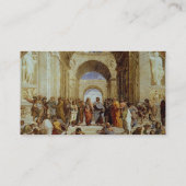 Carte De Visite Raphael "l'école d'Athènes" (circa 1511) (Dos)