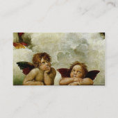 Carte De Visite Raphael "Sistine Madonna" (circa 1513) (détail) (Dos)