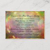 Carte De Visite Raphlitz IV Professionnel élégant (Dos)