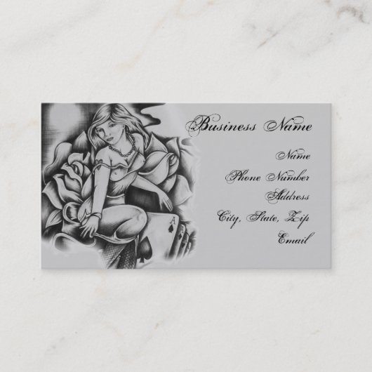 Carte De Visite Rapide vivant (Devant)