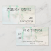 Carte De Visite Rappel de nomination (Devant / Derrière)