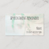 Carte De Visite Rappel de nomination (Devant)