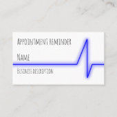 Carte De Visite Rappel de nomination (Devant)