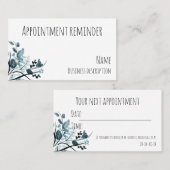 Carte De Visite Rappel de nomination (Devant / Derrière)
