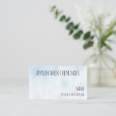 Carte De Visite Rappel de nomination (Debout devant)