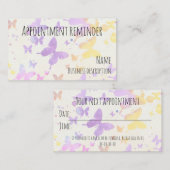 Carte De Visite Rappel de nomination (Devant / Derrière)