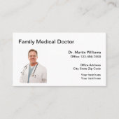 Carte De Visite Rappel de rendez-vous Médicale (Devant)