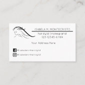 Carte De Visite Rappel de rendez-vous personnalisé (Devant)