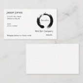 Carte De Visite Rappelez-vous de respirer ! (Devant / Derrière)