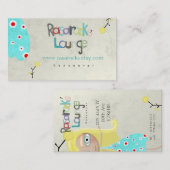 Carte de visite RasarocksLounge (Devant / Derrière)