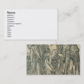 Carte De Visite Rassemblant des herbes pour la médecine, 1534 (Devant / Derrière)