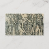 Carte De Visite Rassemblant des herbes pour la médecine, 1534 (Dos)