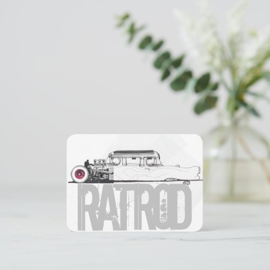 Carte De Visite Rat Rod (Debout devant)