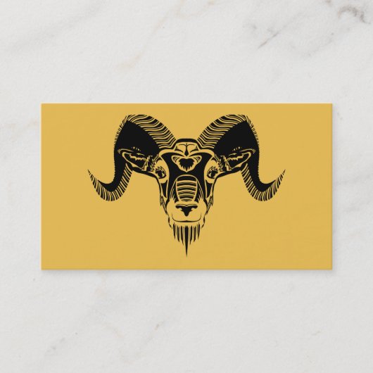 Carte De Visite râteau sauvage (Devant)