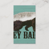 Carte De Visite Ratel Rustique Cool (Dos)