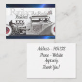 Carte De Visite Ratilac (Devant / Derrière)