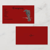 Carte De Visite Raven aliéné/copie (Devant / Derrière)