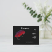 Carte De Visite Raven du Poe (Debout devant)