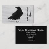 Carte De Visite Raven fier (Devant / Derrière)