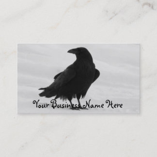 Carte De Visite Raven fier
