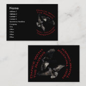 Carte De Visite Raven le transformateur (Devant / Derrière)