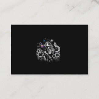 Carte De Visite Raven Witch