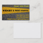 Carte De Visite Rayage de parking (Devant / Derrière)