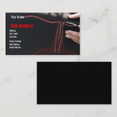 Carte De Visite Rayé (Devant / Derrière)