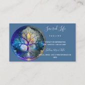 Carte De Visite Rayonnement Céleste | Arbre de Vie (Dos)