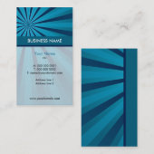 CARTE DE VISITE :: rayons 1 (Devant / Derrière)