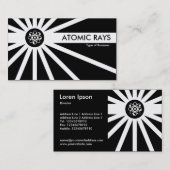Carte De Visite Rayons atomiques (Devant / Derrière)