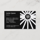 Carte De Visite Rayons atomiques (Dos)