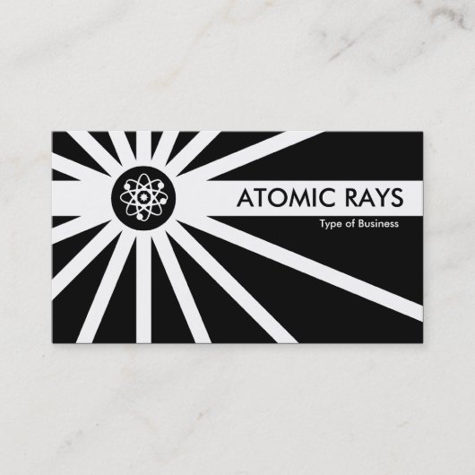 Carte De Visite Rayons atomiques (Devant)