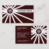 Carte De Visite Rayons atomiques - Brown (Devant / Derrière)